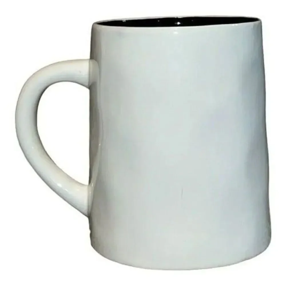Simply Too Shabby Ceramic AF WTF Letters Ceramic Coffee Mug EUC
